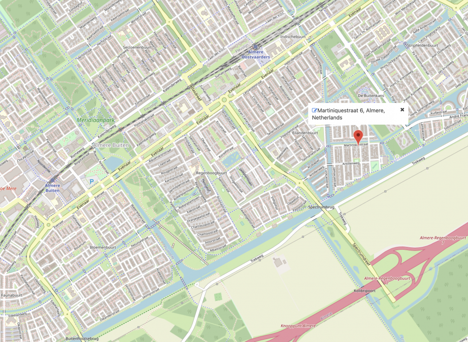 Plattegrond Orbit Architecten